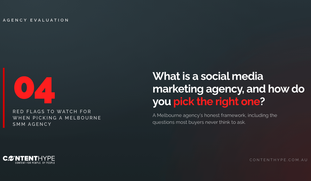 What Is a Social Media Marketing Agency (and How to Pick One in Melbourne)